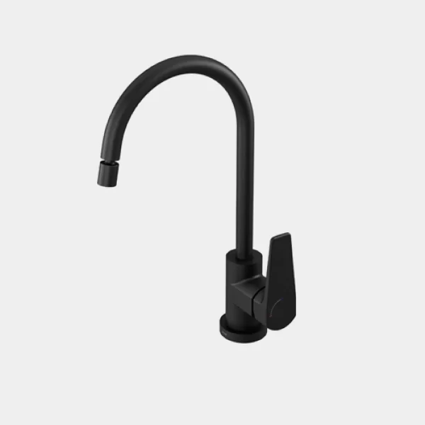Monocomando bica alta de mesa para cozinha ColdStart Lift Ônix