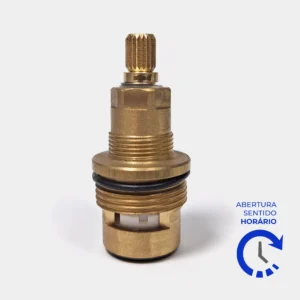 Kit Cartucho Ceramico Latão Docol - Horário 00525900