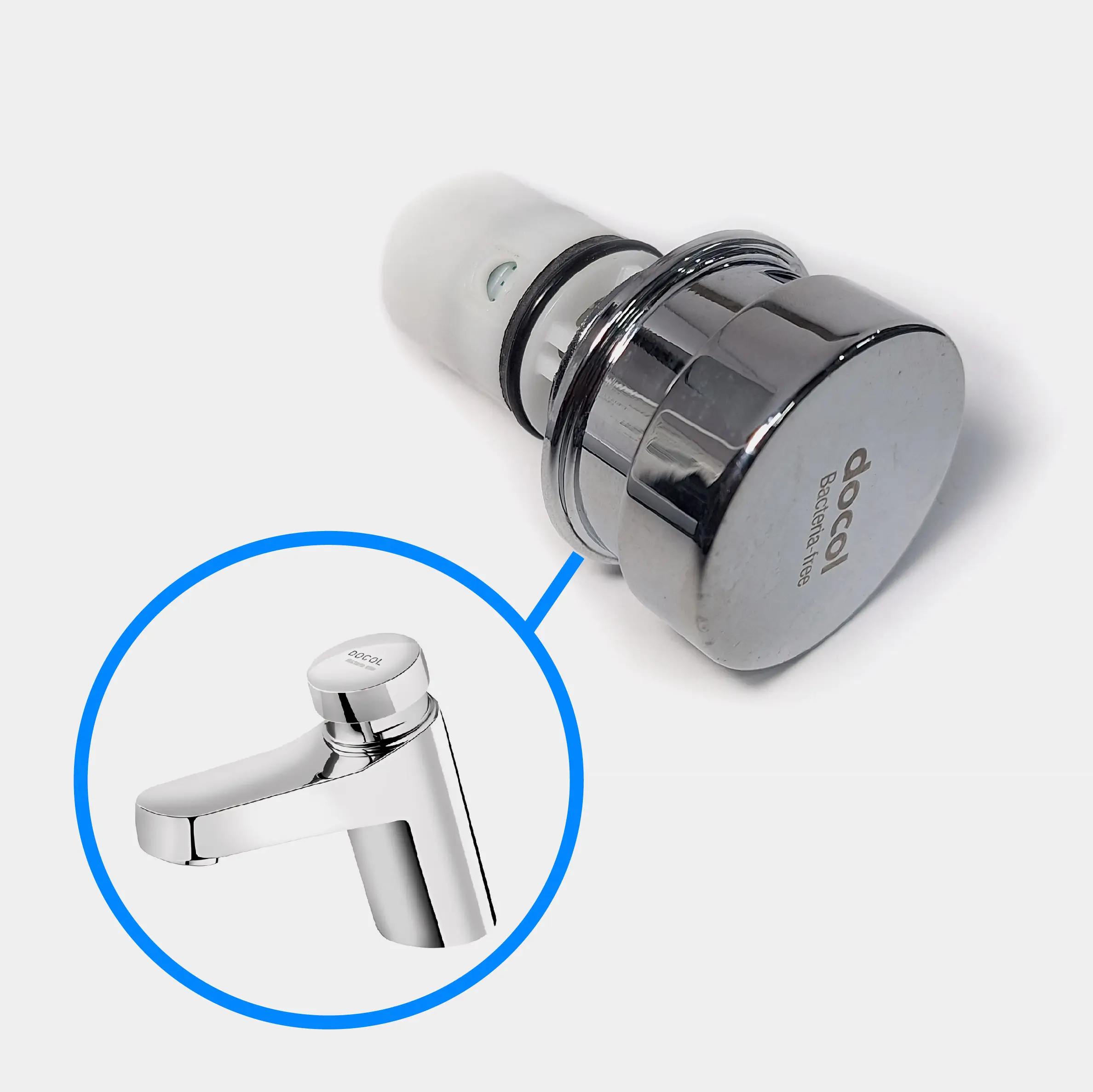 Reparo Torneira Pressmatic Deluxe Bactéria Free Docol 00837738