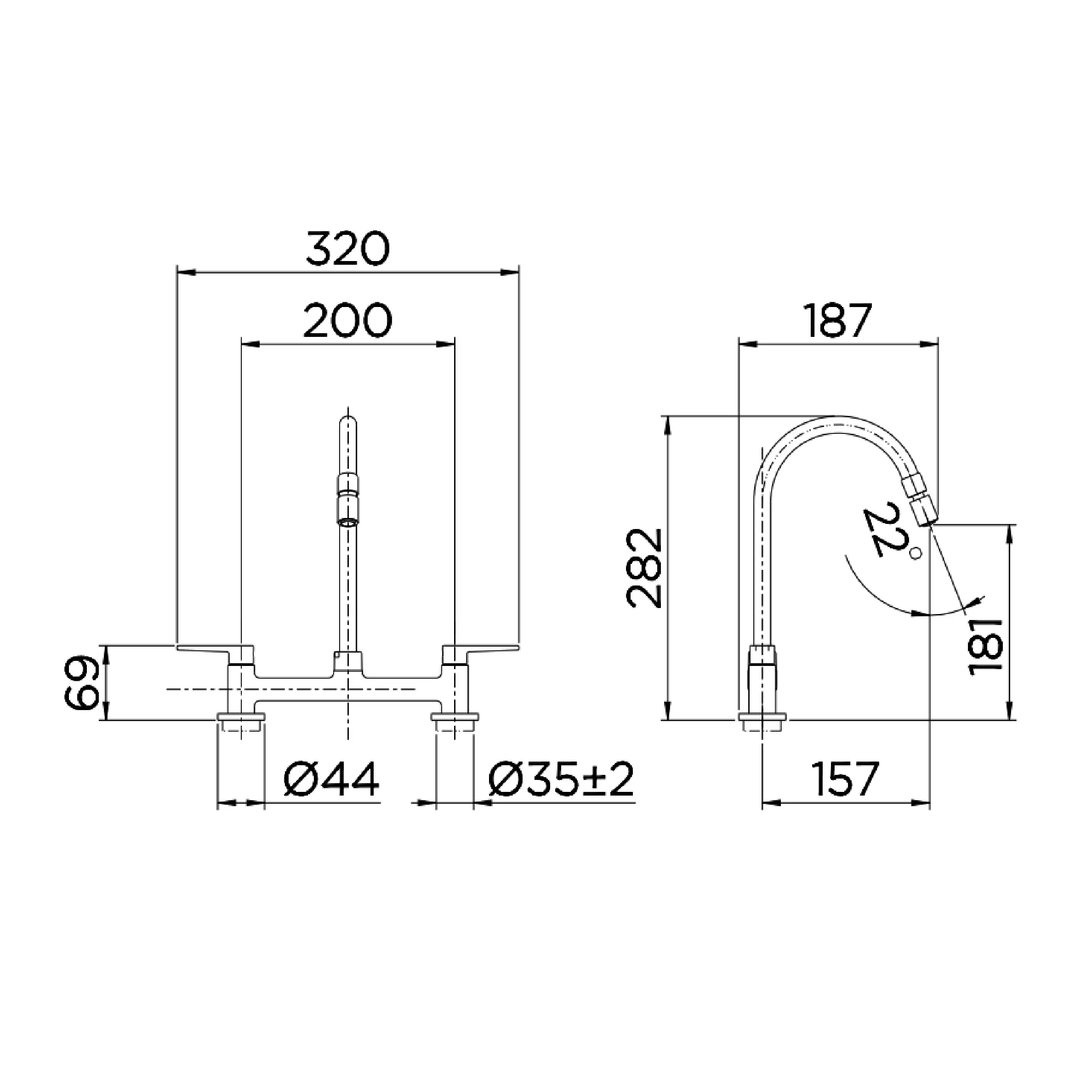 Misturador para cozinha Gali Docol - Imagem 3